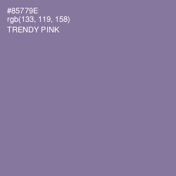 #85779E - Trendy Pink Color Image